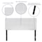 Flash Furniture Full Bedford, Headboard, White Fabric HG-HB1704-F-W-GG - alternate 4